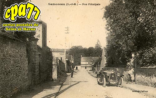Samoreau - Rue Principale