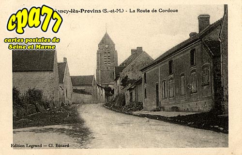 Sancy Ls Provins - La Route de Cordoue