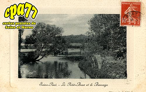 Seine Port - Le Petit-Bras et le Barrage
