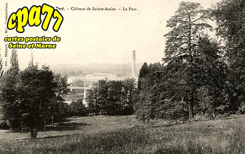 Seine Port - Chteau de Sainte-Assise - Le Parc