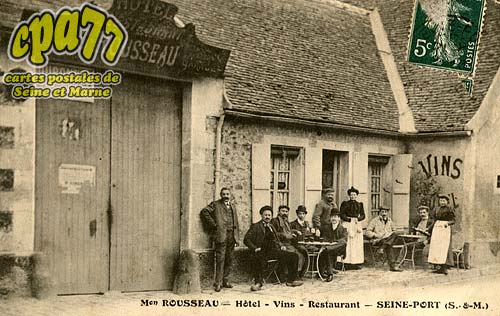 Seine Port - Mon Rousseau - Htel - Vins - Restaurant