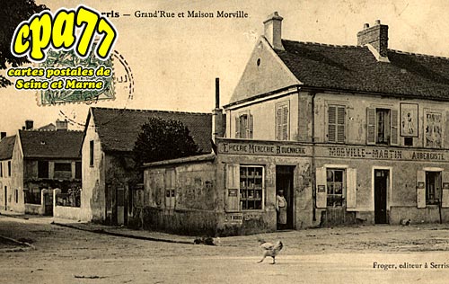 Serris - Grand'Rue et Maison Morville