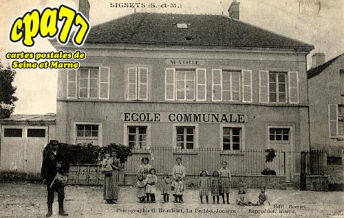 Signy Signets - La Mairie-Ecole de Signets
