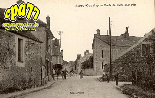 Sivry Courtry - Route de Fontaine-le-Port