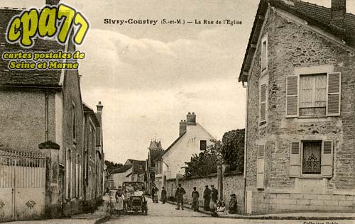 Sivry Courtry - La Rue de l'Eglise