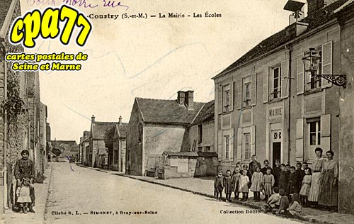 Sivry Courtry - La Mairie - Les Ecoles