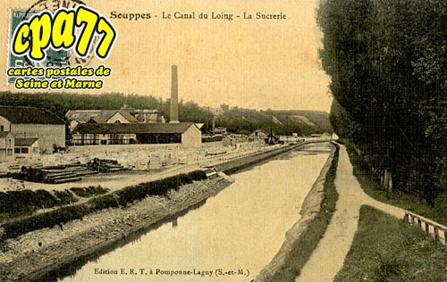 Souppes Sur Loing - Le Canal du Loing - La Sucrerie