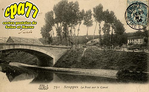 Souppes Sur Loing - Le Pont sur le Canal