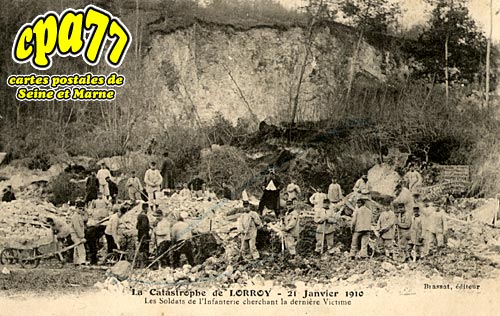 Souppes Sur Loing - La Catastrophe de Lorroy - 21 Janvier 1910