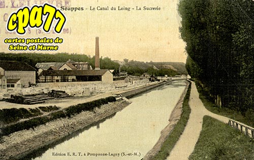 Souppes Sur Loing - Le Canal du Loing - La Sucrerie