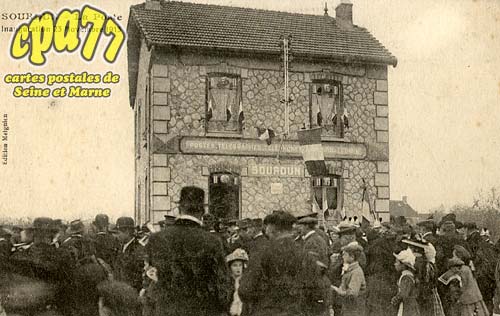 Sourdun - La Poste - Inauguration 23 Novembre 1913