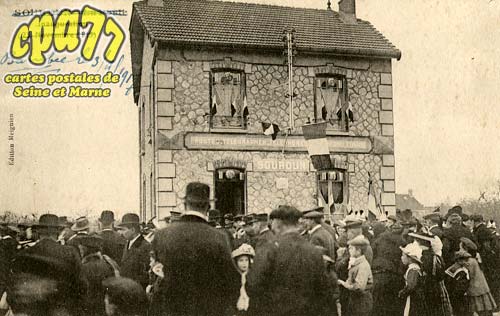Sourdun - La Poste - Inauguration (23 Novembre 1913)
