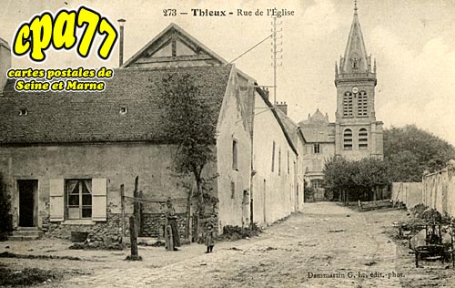 Thieux - Rue de l'Eglise