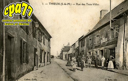 Thieux - Rue des Trois-Villes