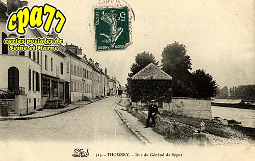 Thomery - Rue du Gnral de Sgur