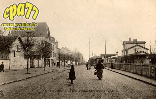 Thorigny Sur Marne - Rue Toussain-Verneau