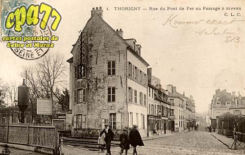 Thorigny Sur Marne - Rue du Pont de Fer au Passage  niveau