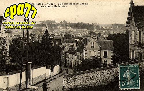 Thorigny Sur Marne - Vue gnrale de Lagny prise de la Madeleine
