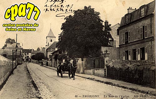Thorigny Sur Marne - La Rue de l'Eglise