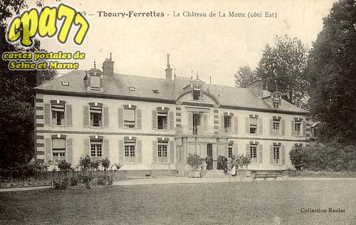 Thoury Férottes - Le Château de la Motte (côté Est)