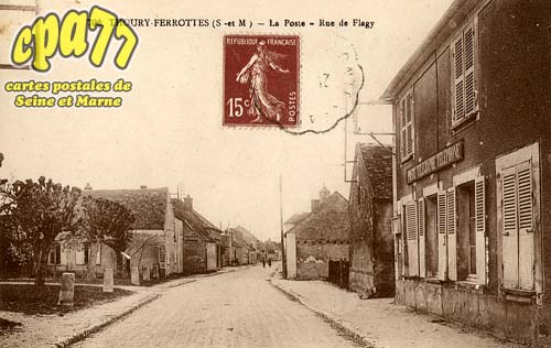 Thoury Frottes - La Poste - Rue de Flagy