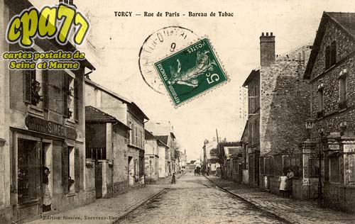 Torcy - Rue de Paris - Bureau de Tabac