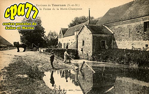 Tournan En Brie - Entre de la Ferme de la Motte-Champrose