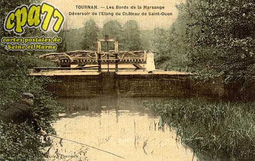 Tournan En Brie - Les Bords de la Marsange - Déversoir de l'Etang du Château de Saint-Ouen