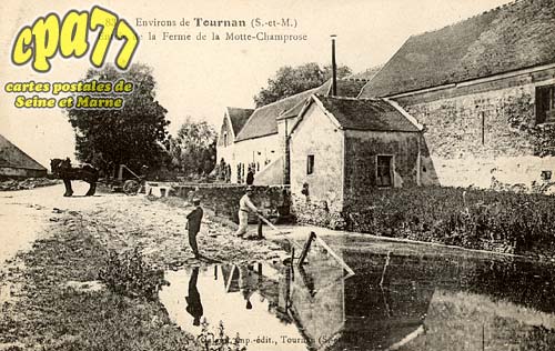 Tournan En Brie - Environs de Tournan (S.-et-M.) - Entrée de la Ferme de la Motte-Champrose