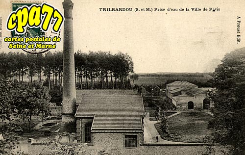 Trilbardou - Prise d'eau de la Ville de Paris