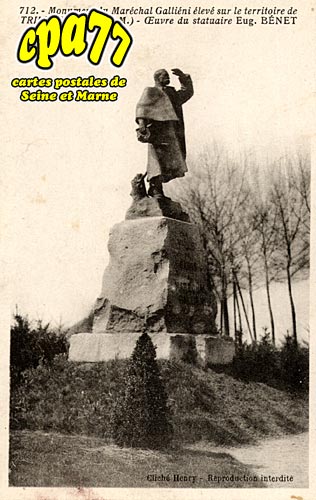 Trilbardou - Monument du Marchal Gallini