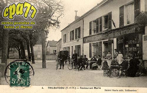 Trilbardou - Restaurant Marie