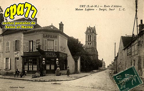 Ury - Route d'Achres - Maison Lapierre