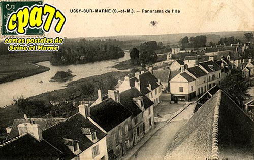 Ussy Sur Marne - Panorama de l'Ile