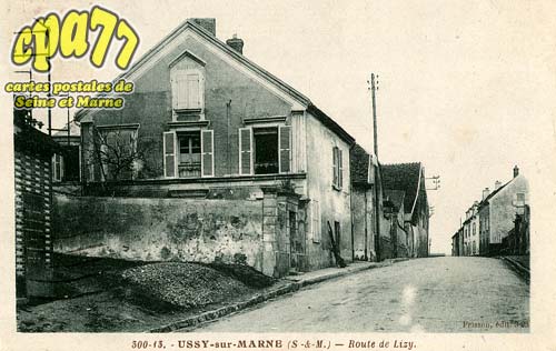 Ussy Sur Marne - Route de Lisy