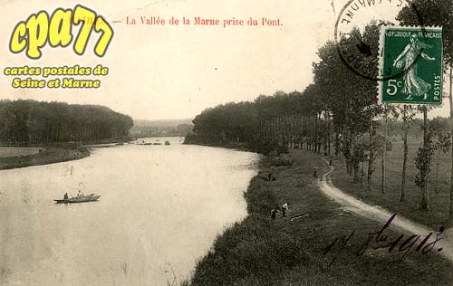 Vaires Sur Marne - La Valle de la Marne prise du Pont