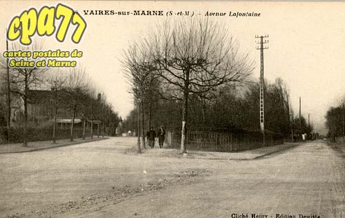 Vaires Sur Marne - Avenue Lafontaine