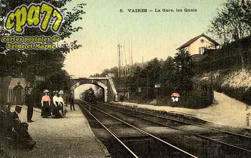 Vaires Sur Marne - La Gare, les Quais