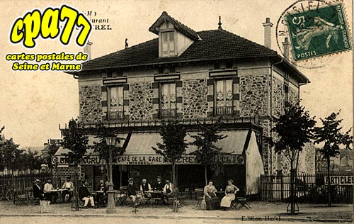 Vaires Sur Marne - Caf de la Gare - Restaurant - Maison Eugne HUREL