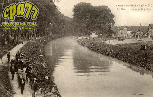 Vaires Sur Marne - Le Canal - Un coint de pche