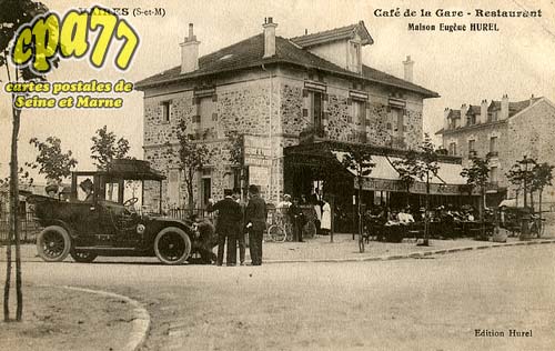 Vaires Sur Marne - Caf de la Gare - Restaurant - Maison Eugne Hurel