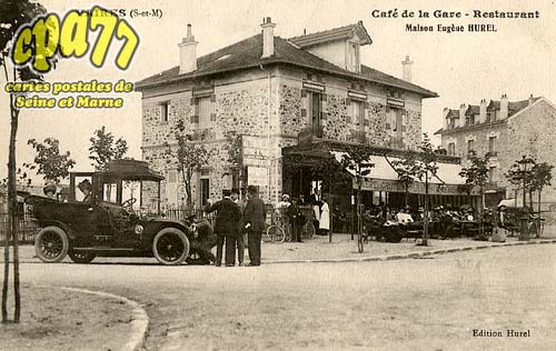 Vaires Sur Marne - Caf de la Gare - Restaurant - Maison Eugne Hurel
