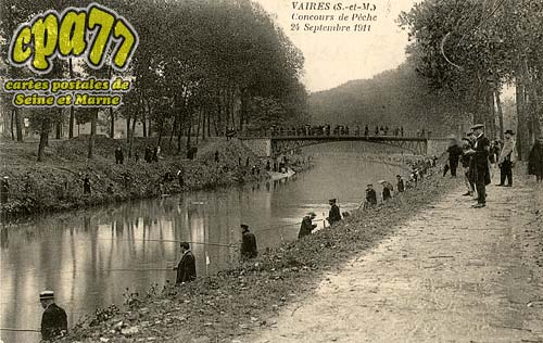 Vaires Sur Marne - Concours de Pche - 24 Septembre 1911