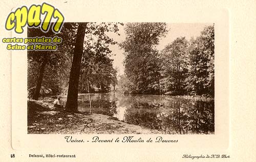 Vaires Sur Marne - Devant le Moulin de ouvres