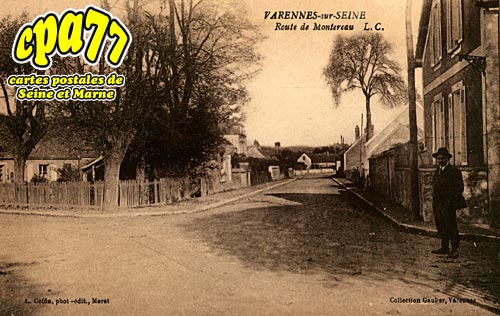 Varennes Sur Seine - Route de Montereau
