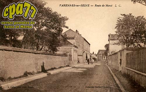 Varennes Sur Seine - Route de Moret