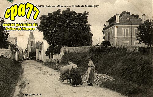Varreddes - Route de Germigny