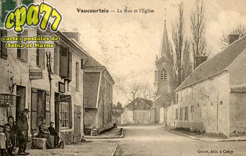 Vaucourtois - La Rue et l'Eglise