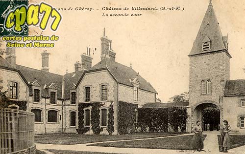 Vaux Sur Lunain - Environs de Chroy - Chteau de Villeniard (S.-et-M.) - La seconde cour
