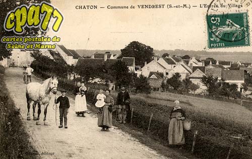 Vendrest - Chaton - Commune de Vendrest - l'Entre du Village